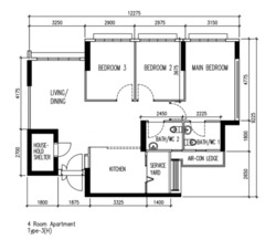 Blk 183C Marsiling Greenview (Woodlands), HDB 4 Rooms #611594141